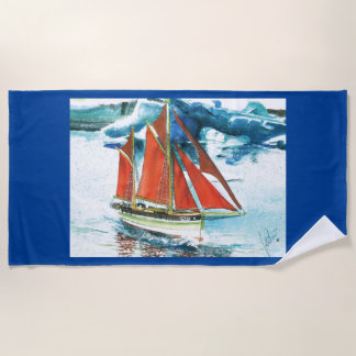 Toalla De Playa El Eyrún hace agua abierta