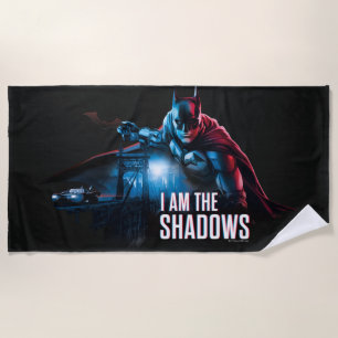 Toalla De Playa El Gráfico De Carácter Batman - Yo Soy Las Sombras