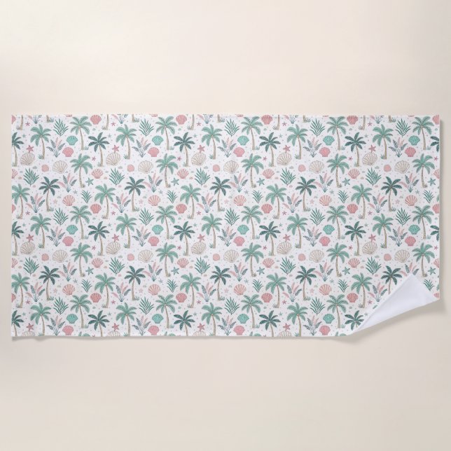 Toalla De Playa El océano es un armonista poderoso (Anverso)