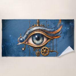 Toalla De Playa El ojo mirante del universo