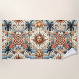 Toalla De Playa El sol en el paraíso