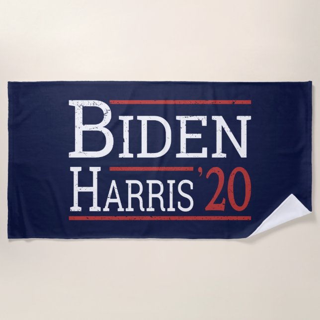Toalla De Playa Elecciones 2020 - Biden Harris I (Anverso)