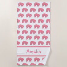 Elefante rosa personalizado