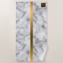 Elegante Monogramado Mármol Negro Oro