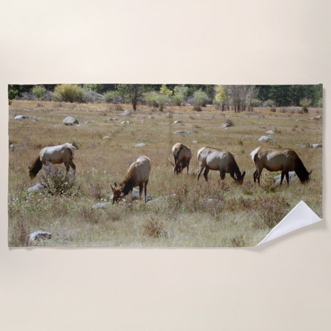 Toalla de playa Elk (Anverso)