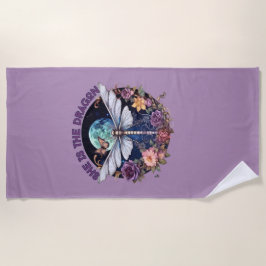 Toalla De Playa Ella Es El Dragón