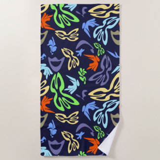 Toalla De Playa Elves, Butterflies and Masks 4