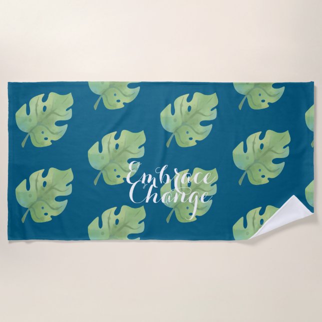 Toalla De Playa Embrace Change (Anverso)