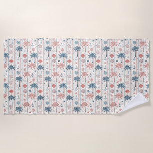 Toalla De Playa En Los Trópicos, El Tiempo Parece Desacelerarse