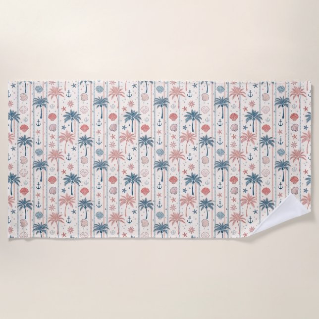 Toalla De Playa En los Trópicos, El Tiempo Parece Desacelerarse (Anverso)