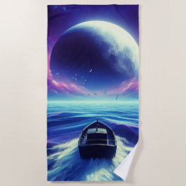 Toalla De Playa Enorme Moon