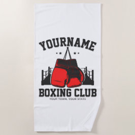 Toalla De Playa Entrenamiento del anillo de boxeo Pro Boxer ADD NA