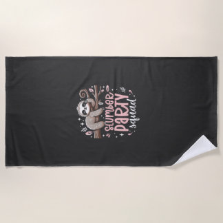 Toalla De Playa Equipo de Fiesta de Dormir de Perezoso Niñas Camis