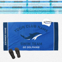 Equipo de natación de la Marina Real personalizado