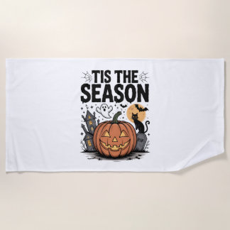 Toalla De Playa Es la temporada de Halloween