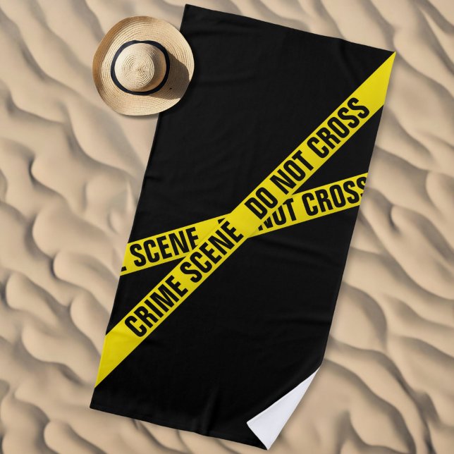 Toalla De Playa Escena del crimen (Subido por el creador)