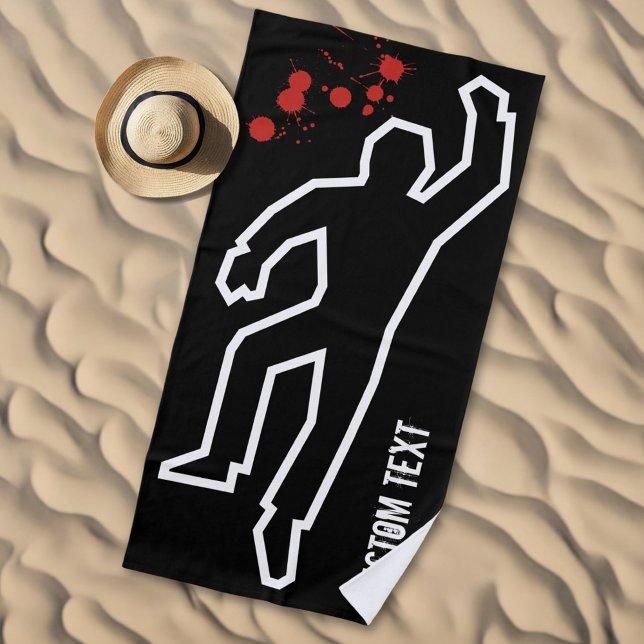 Toalla De Playa Escena del crimen (Subido por el creador)