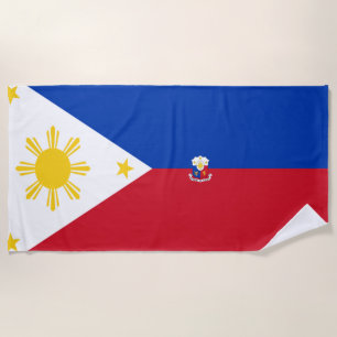 Toalla De Playa Escudo de armas de Filipinas