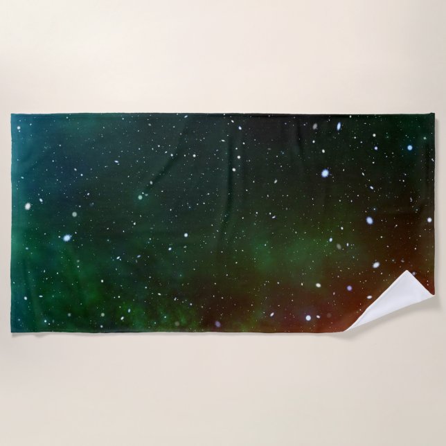 Toalla De Playa Espacio asombroso (Anverso)