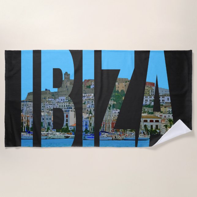 Toalla De Playa españa ibiza (Anverso)