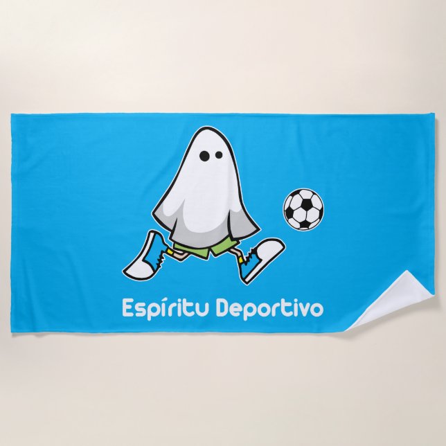 Toalla De Playa Espiritu Deportivo (Anverso)