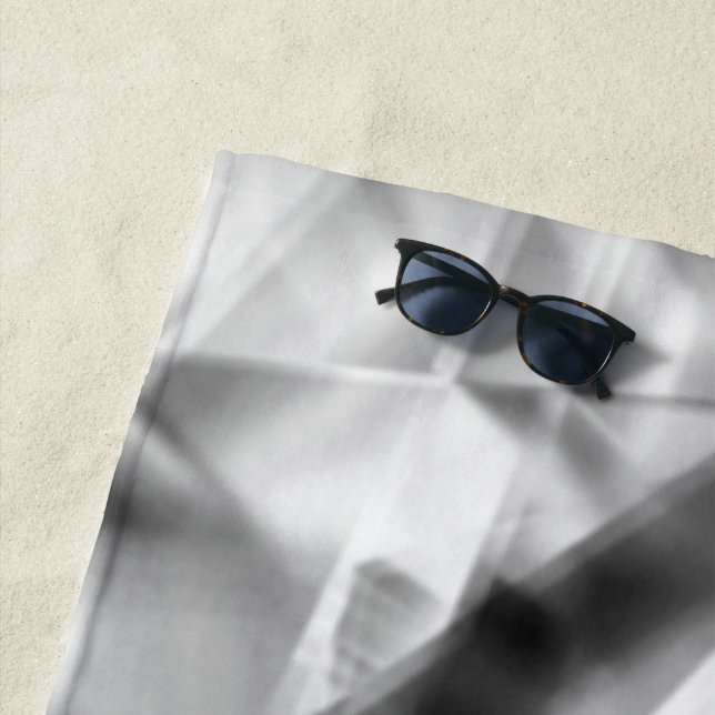 Toalla De Playa Esquina de piezas cuadradas de acrílico, de gris a (In situ)