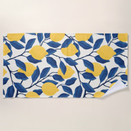 Toalla De Playa Estético floral  