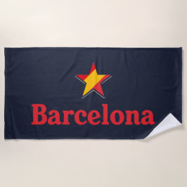 Toalla De Playa Estrellas de España – Barcelona