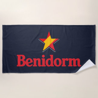 Toalla De Playa Estrellas de España – Benidorm