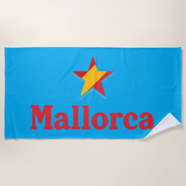 Toalla De Playa Estrellas de España – Mallorca (Anverso)