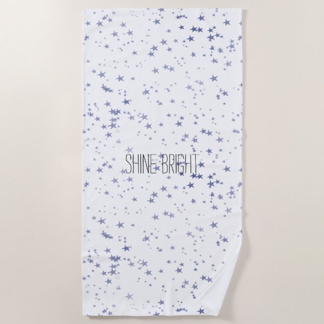 Toalla De Playa Estrellas moradas (Anverso)