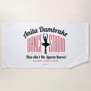 Toalla De Playa Estudio de baile Anita Dambrake