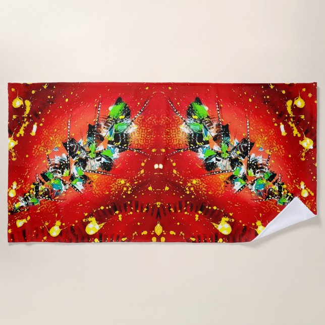 Toalla De Playa EVEIL de Christèle Chabrette (Anverso)