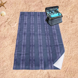 Toalla De Playa Executive Striped-Blue-II