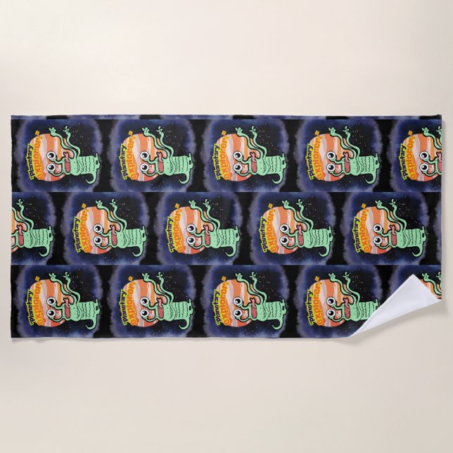 TOALLA DE PLAYA EXPLORADOR PLANETARIO (Anverso)