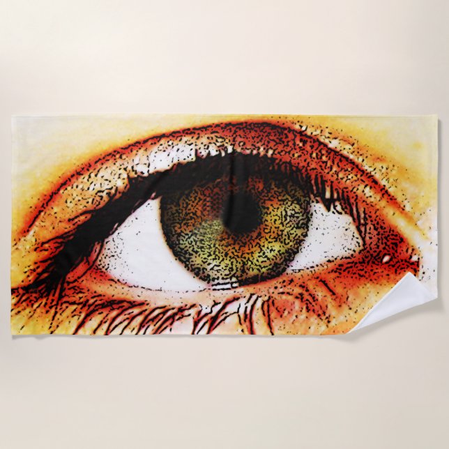 Toalla De Playa Eye btcna (Anverso)