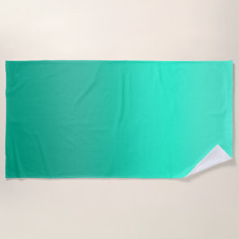 Toalla De Playa Fade de Seafoam