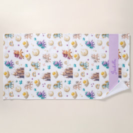 Toalla De Playa Fantasía de castillos y galas para pasteles sensac