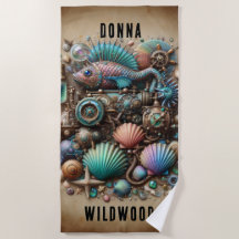 FANTASIOSO PEZ Y CONCHAS STEAMPUNK, PERSONALIZADO