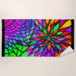 Toalla De Playa Faux Seted Glass