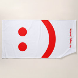 Toalla De Playa feelings is