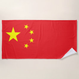 Toalla De Playa Flag of China