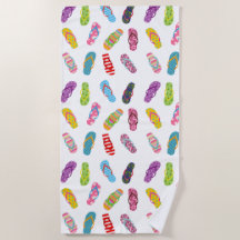 Flip Flop Pattern | Cualquier color de fondo