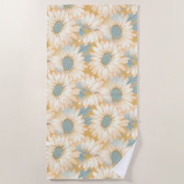 Toalla De Playa Floral