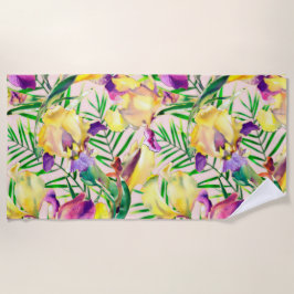 Toalla De Playa Floral estética