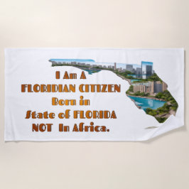 Toalla De Playa Floridian Citizen