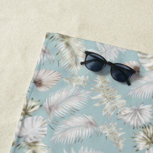 Toalla De Playa follaje tropical de lujo Monograma Yoga Mat