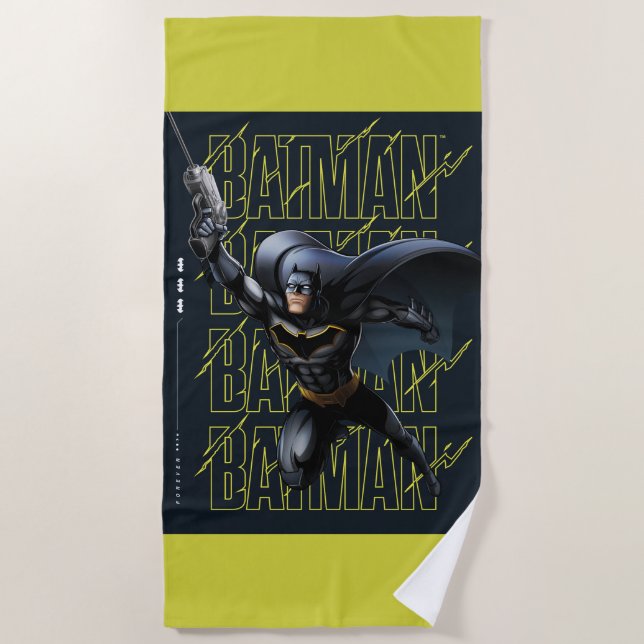 Toalla De Playa Forever Batman Grappling Hook (Anverso)