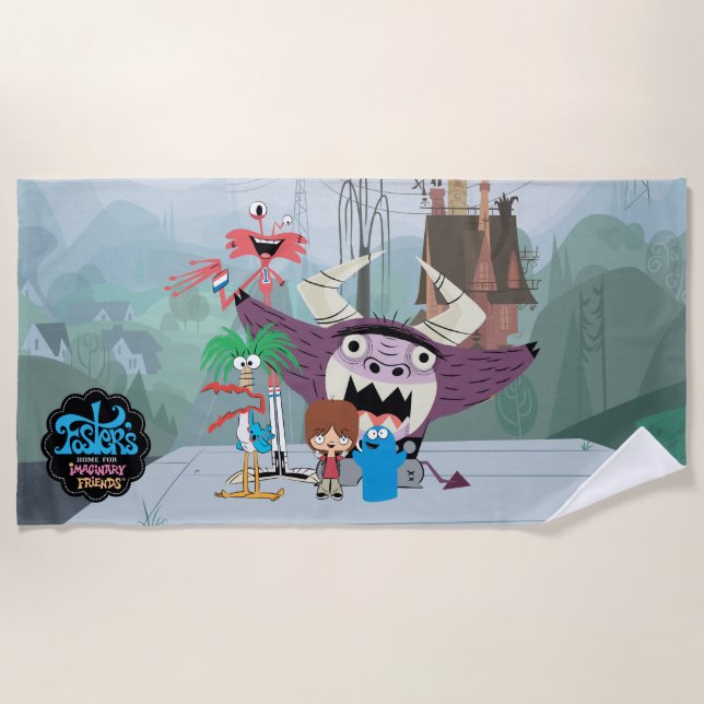 Toalla De Playa Foster's Home for Imaginary Friends | Welcome (Anverso)