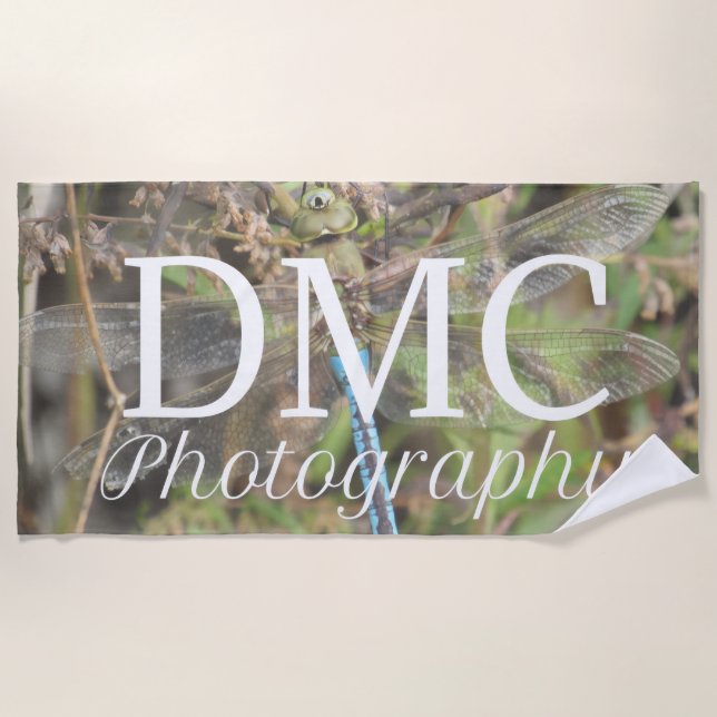 Toalla De Playa Fotografía DMC (Anverso)